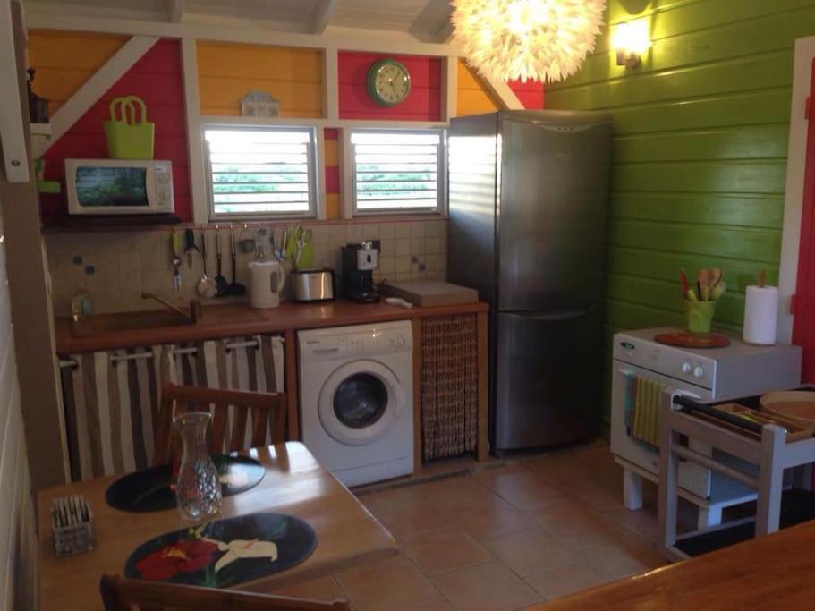 Charmant Bungalow Un P'Tit Coin De Paradis Saint-Francois  Buitenkant foto